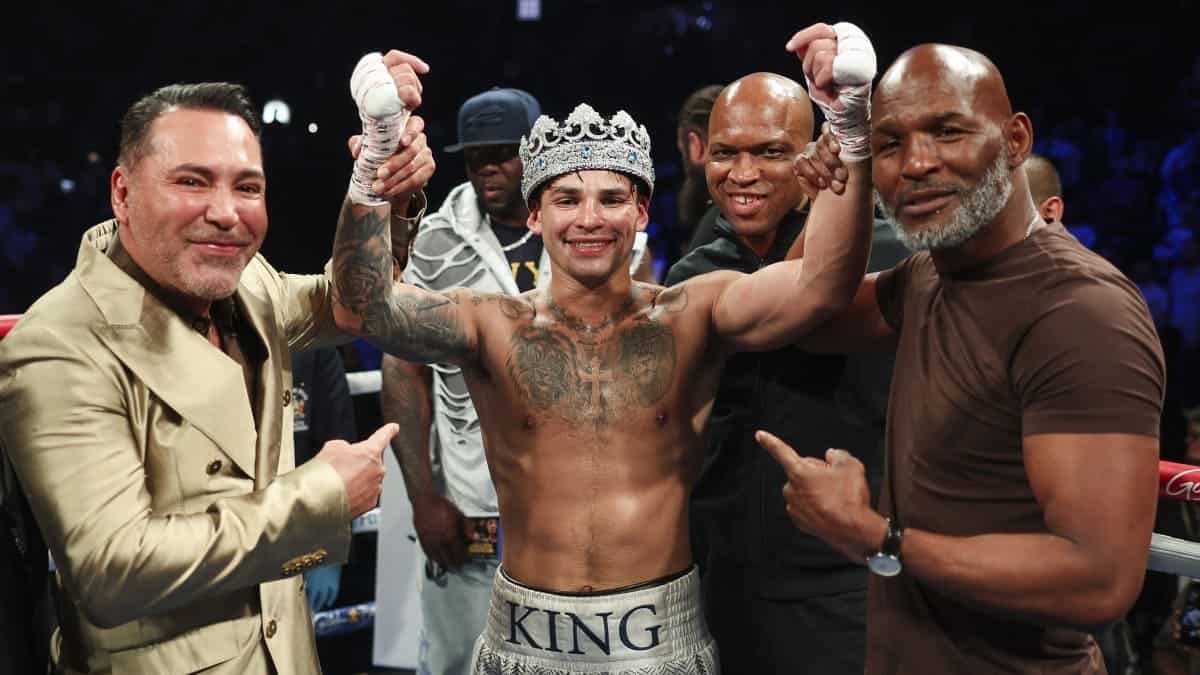 Oscar De La Hoya Bernard Hopkins and Ryan Garcia