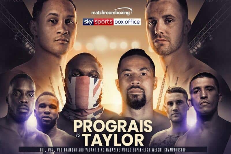 Regis Prograis Josh Taylor Derek Chisora Joseph Parker Lee Selby Ricky Burns