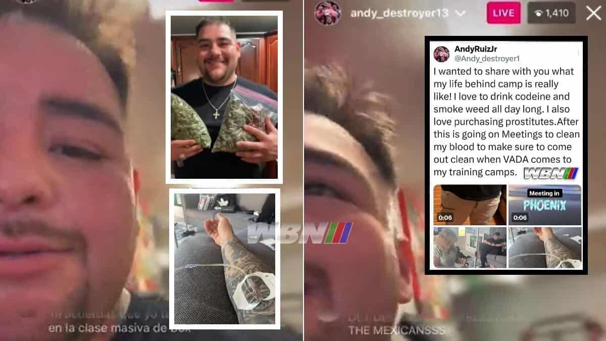 Andy Ruiz Jr hacked Twitter