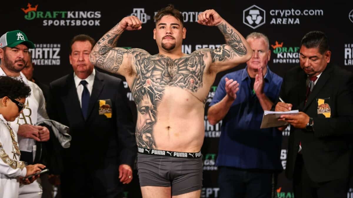 Andy Ruiz Jr weight