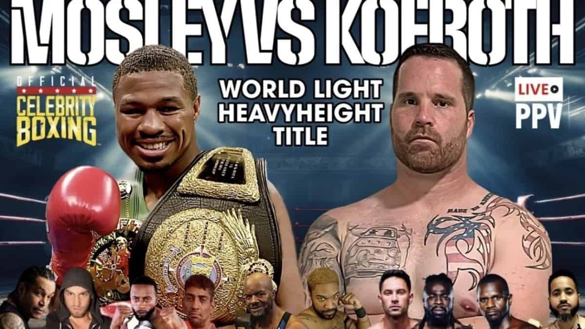 Shane Mosley comeback at 53 Kofroth