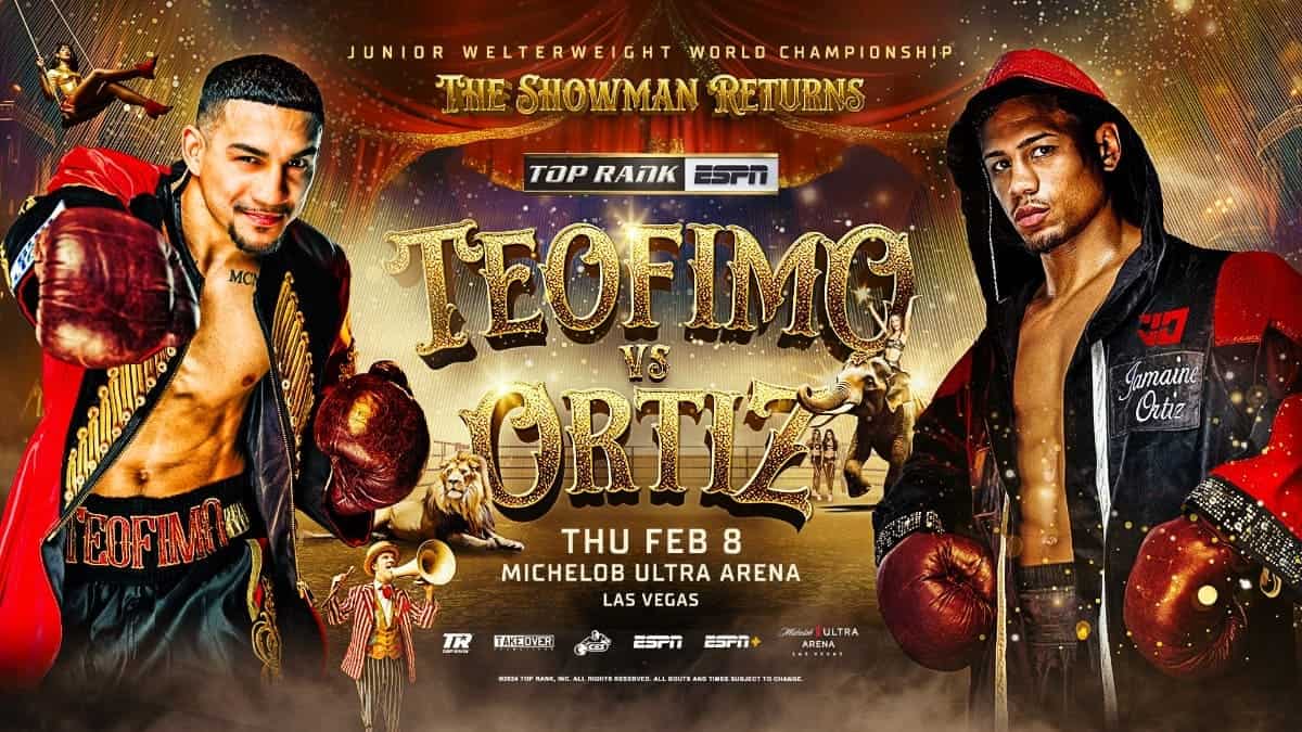 Teofimo Lopez vs Jamaine Ortiz