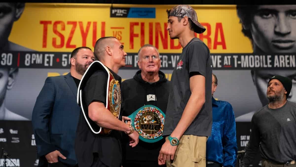 Tim Tszyu vs Sebastian Fundora size difference