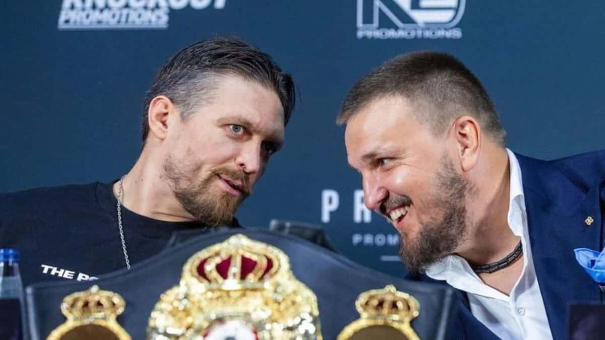 Oleksandr Usyk and Krassyuk