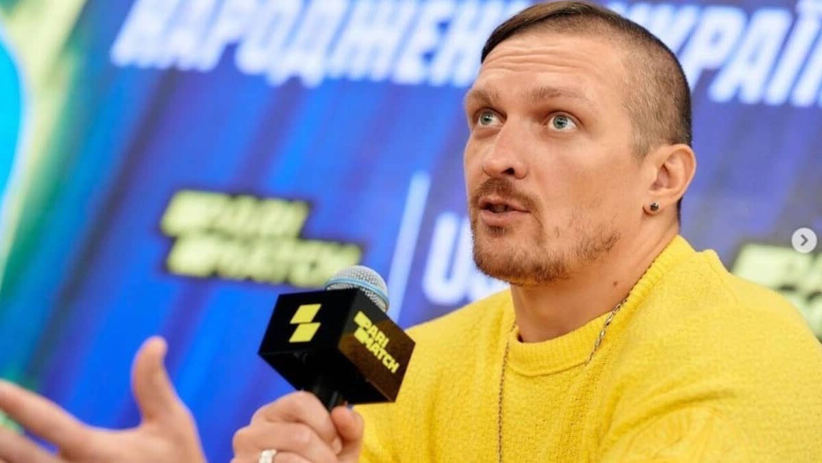 Heavyweight champion Oleksandr Usyk