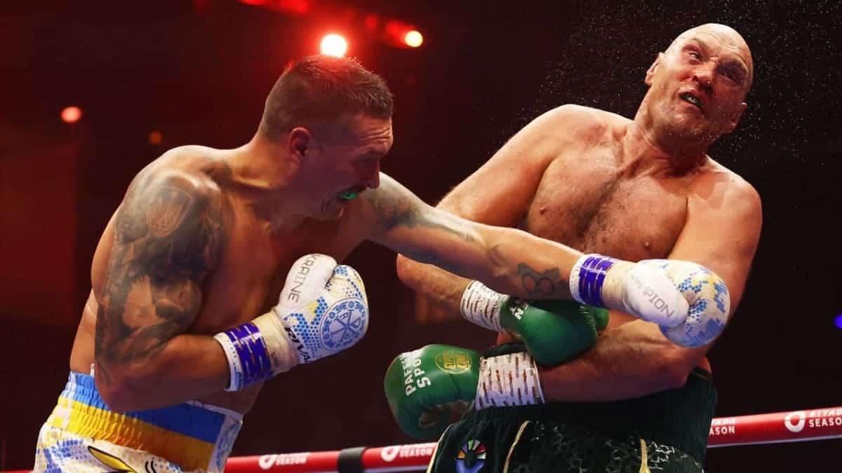 Usyk undisputed smashes Fury