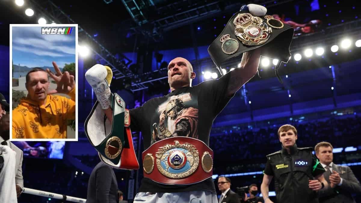 Oleksandr Usyk gives up IBF belt