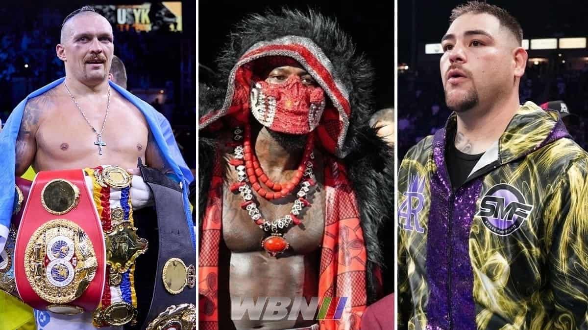 Oleksandr Usyk Deontay Wilder Andy Ruiz Jr