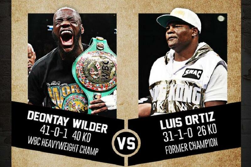 Deontay Wilder vs Luis Ortiz 2