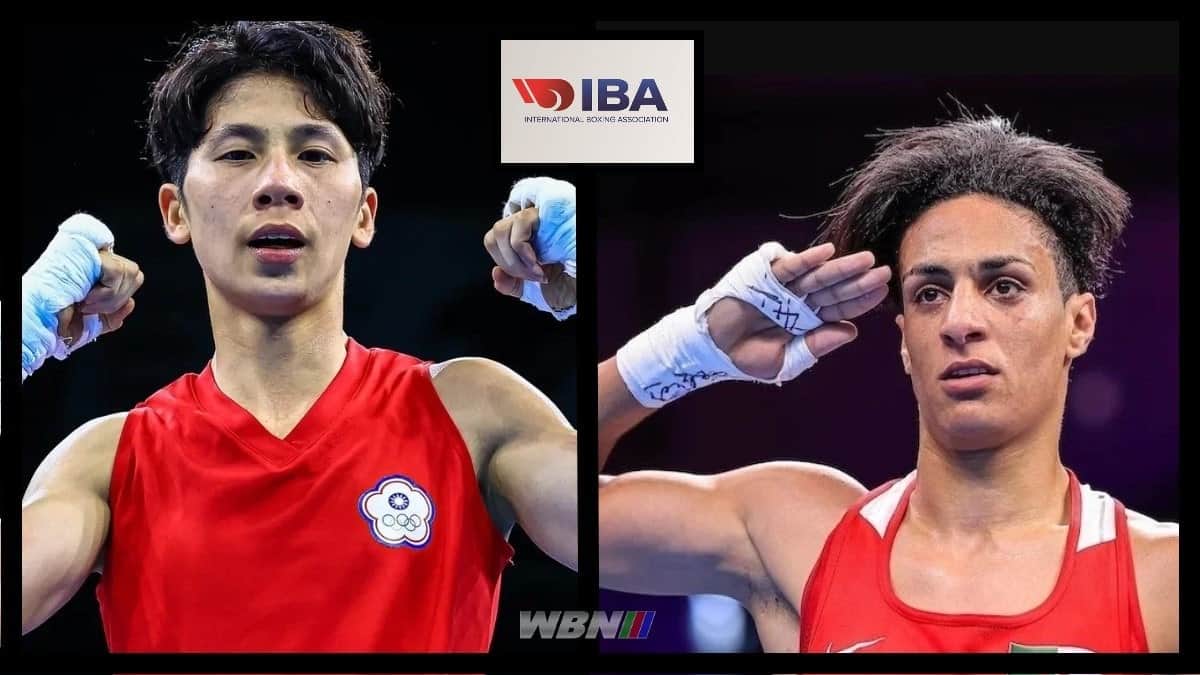 Women Boxers Lin Yu-Ting and Imane Khelif IBA